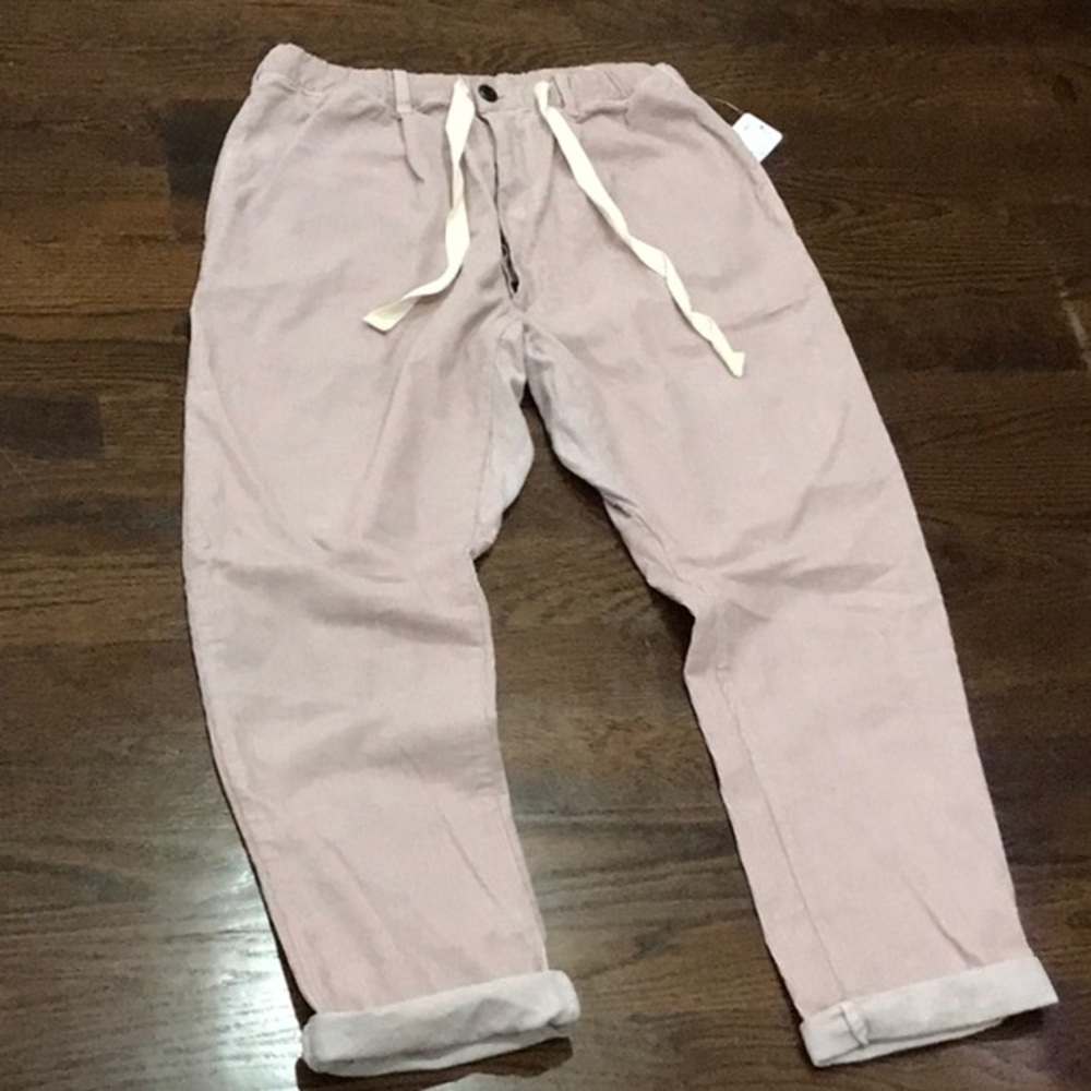 Tried on removed tag Free People x SEEKER Cords Paddington Pants Z65-1